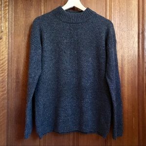 REI Royal Robbins Grey Merino Wool Sweater